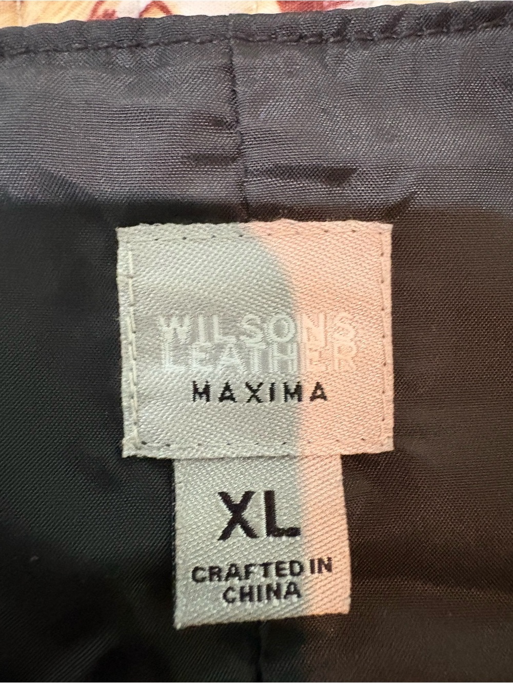Vintage Wilson’s 100% Leather Black Halter Zip-Front XL Top - Picture 6 of 12